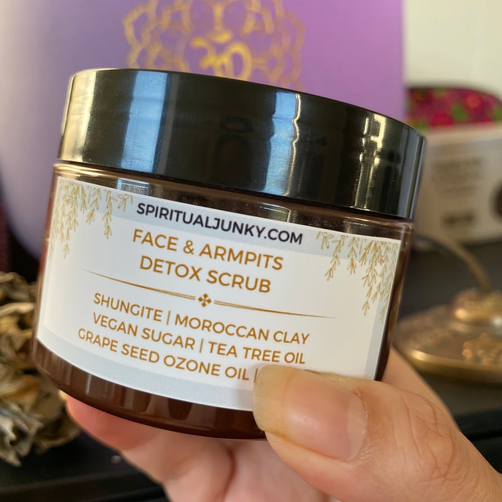 Image of Shungite Ozone Oil Face Scrub 4oz