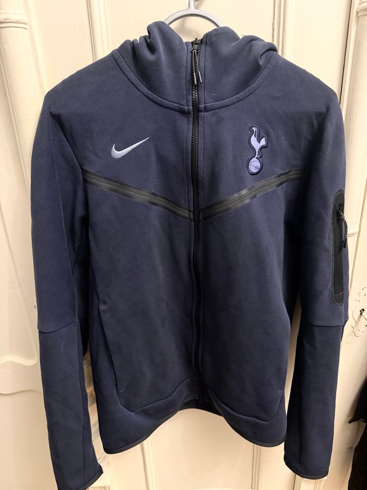 Image of Tottenham Hotspur Nike Tech Fleece Navy Sports Jacket (S)