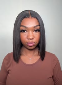 14” 9x6 T Part Yaki Straight Bob Wig (Reshine)