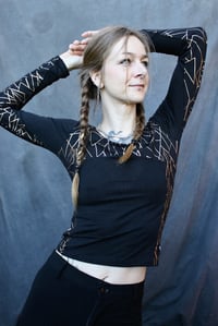 Image 2 of RAYA longsleeve,  golden triangle