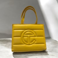 YELLOW TELFAR SMALL BAG