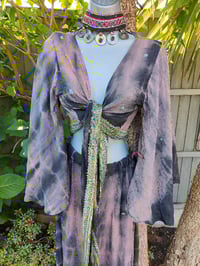 Image 7 of Athena Stevie Maxi Skirt Set- not tied waist is 41 inches 