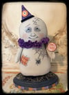 ghost Halloween folk art doll