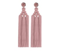Image 3 of Bohemian Tassel Earrings 