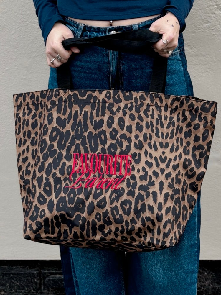 Image of Leopard favourite person tote