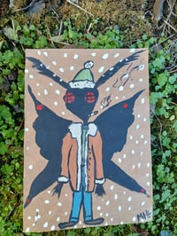 Image 2 of Mothman In The Snow 
