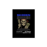 Image 4 of Skoden Skull Bubble-free stickers