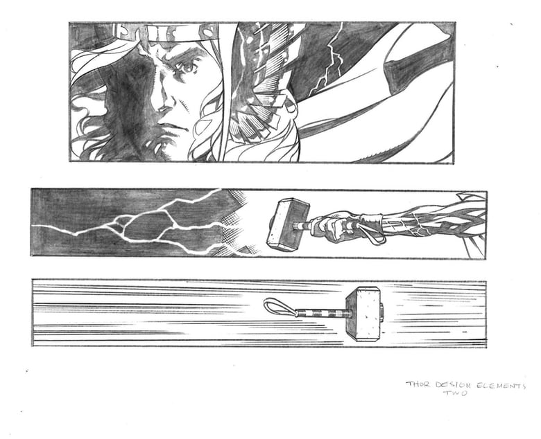 Image of Thor Disney Books Marketing Art