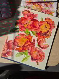 Image 1 of "Peonies" Original