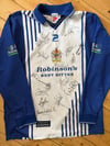 Match worn 1999/00 Patrick home shirt