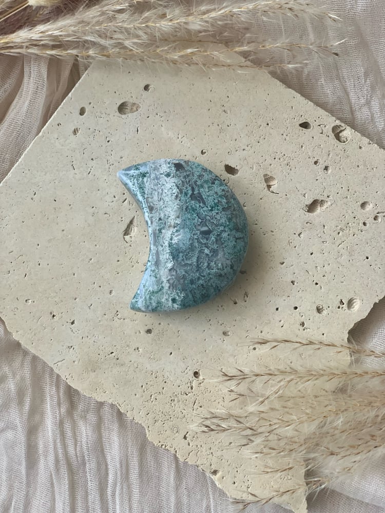 Image of Moon Carvings (assorted materials)