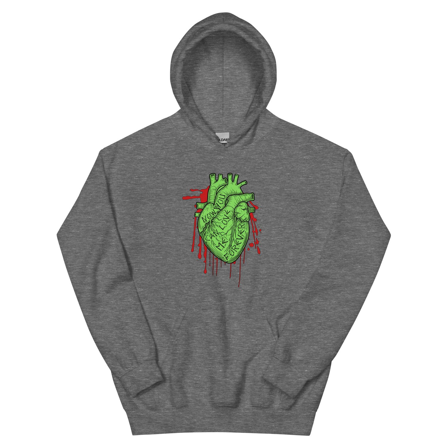 Image of Officially licensed mean one heart Unisex Hoodie