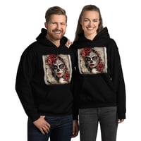 Image 4 of Sugar Skull 1 Unisex Hoodie