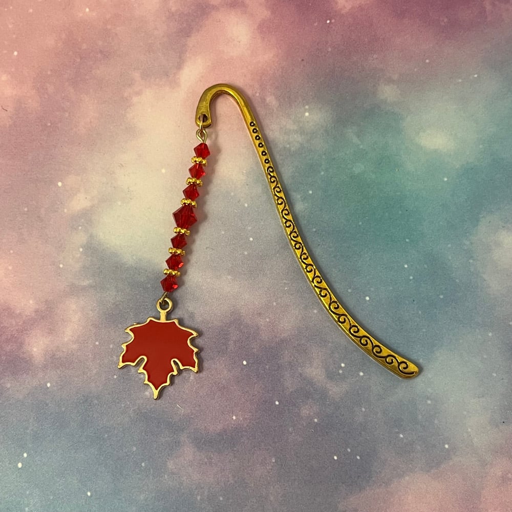 Image of Maple Leaf Bookmark