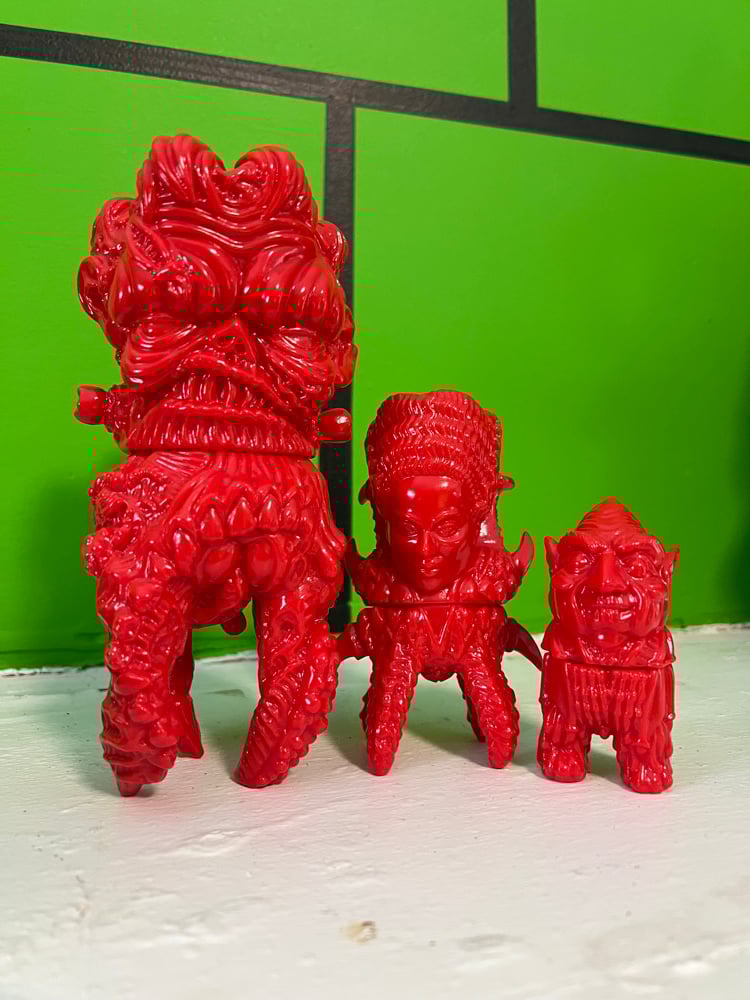 Frankenmolar, Rectrix, Nosferatooth blank red vinyl set