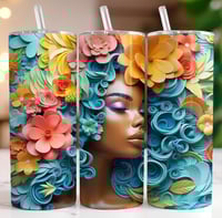 Image 5 of Sun kissed Floral Tumbler  