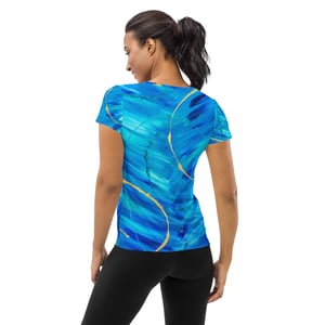 Image of "Dive" Women's Athletic T-shirt