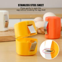 Image 10 of 1pc Egg Shell Cutter Eggbeater Raw Egg Separator Handheld Eggshell Opener Portable 