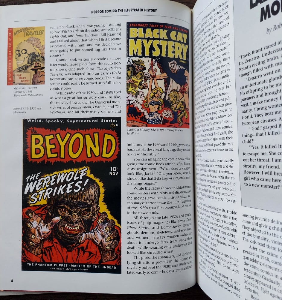 Horror Comics: The Illustrated History, by Mike Benton
