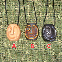 Image 3 of Mod Bob ceramic necklace 