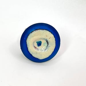 Small Resin and Enamel Ring