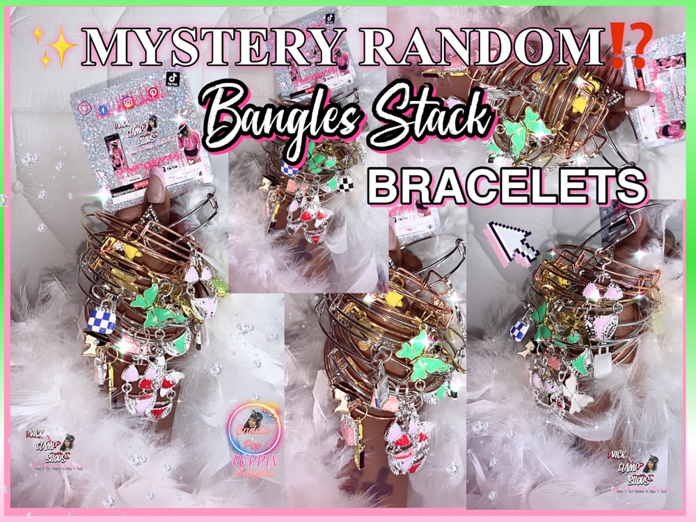 Image of Mystery Random Banglez Stack (3 Bangles)