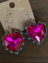 Image 1 of Heart Earrings