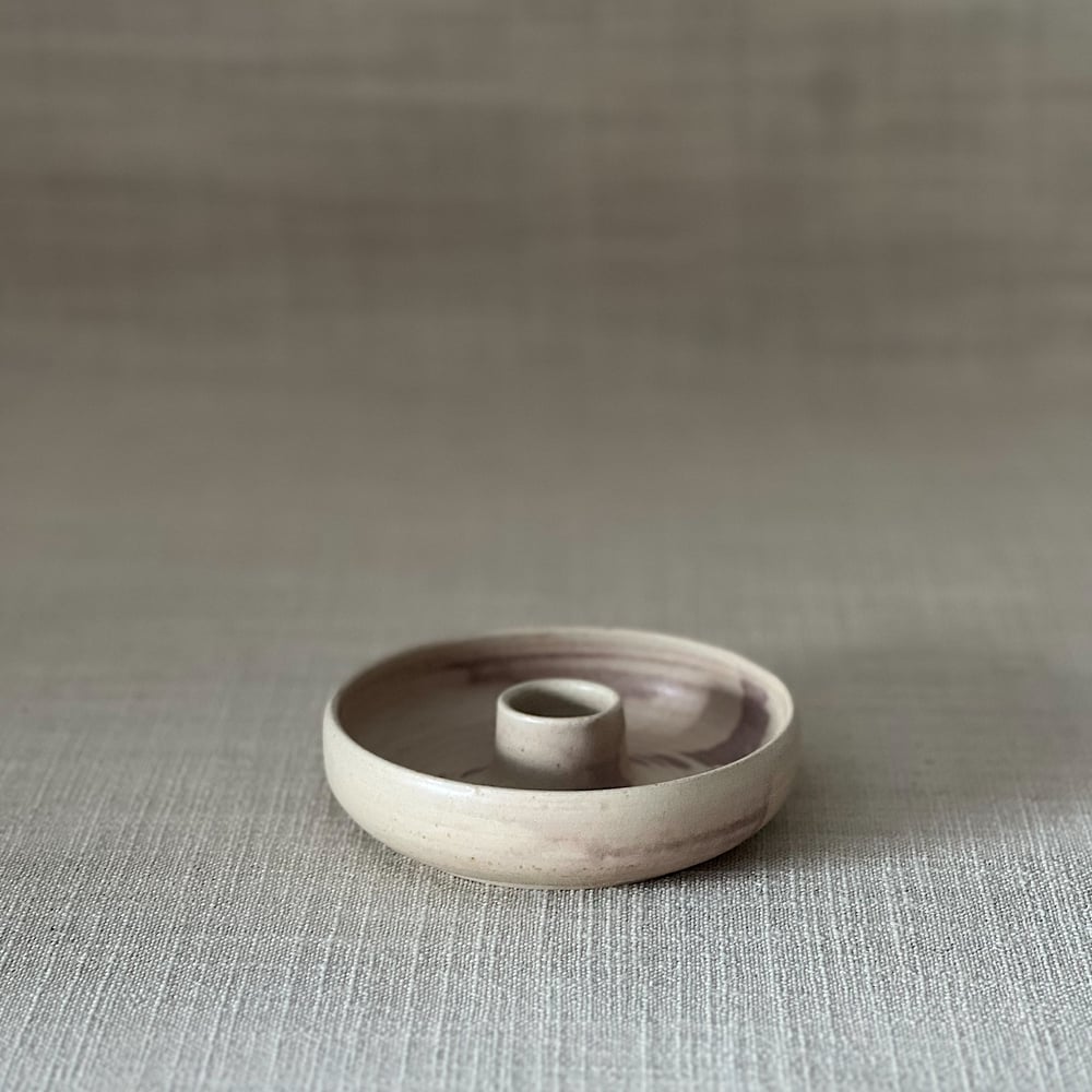 Image of EARTHY PINK CANDLE HOLDER 