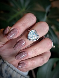 Image 2 of Iridescent Opal Heart