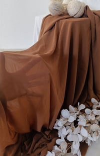 Image 4 of Newborn Headband – Cinnamon Brown Photo Prop