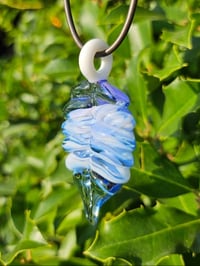 Image 4 of Cobalt & White Leaf