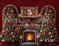 Image 2 of 11/8 - 10:30 AM Christmas minis - Santa living room and bed  