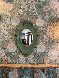 Image 5 of Miroir patiné vert de gris 