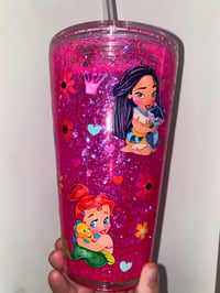 Image 2 of Princess acrylic snowglobe 