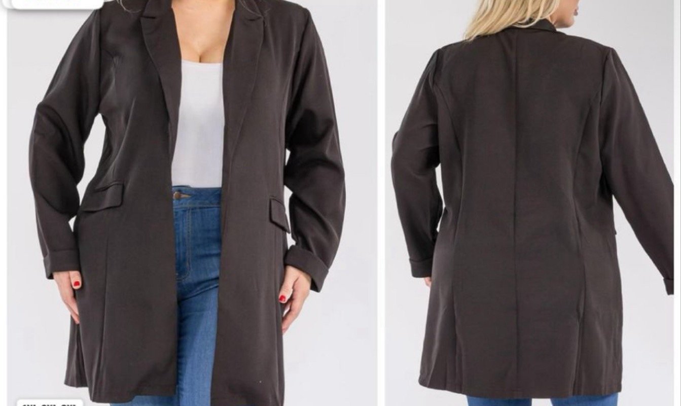 Image of Laila Coat ( Plus Size )