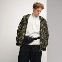 Image 4 of Bumblebee Camo Unisex Windbreaker