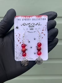 Image 2 of Blood Web Earrings