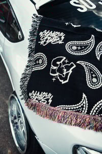 Image 3 of Paisley Woven Blanket