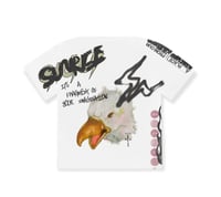 Image 2 of CACTUS JACK BY TRAVIS SCOTT FOR FRAGMENT SUNRISE TEE "WHITE