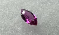 Image 24 of Natural Raspberry Pink Garnet marquis-cut, 2.65ct
