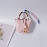 Image 7 of Mini Bag Pendant Car Keychain Hanging Accessory Zero Wallet Creative Portable Bracelet Bluetooth Ear