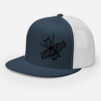 Image 2 of Black Flag Trucker Cap