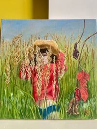 Image 3 of Oil Painting on Canvas of a Girl