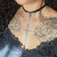 Image 4 of MERCY RIBBON CHOKER