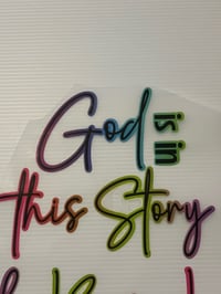 God is in this story