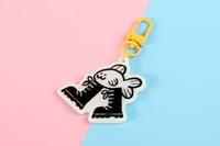 Fish Boots Keychain