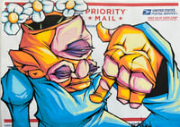 Label 228 Framed  - Untitled 3