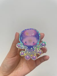 Image 2 of glitter jellyfish sticker