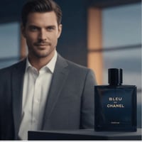Image 2 of BLEU DE CHANEL Men's Eau De Parfum Spray 3.4oz / 100ML – Long-Lasting Luxury EDP Cologne For Men