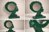 Image 4 of Emerald Afrogirl Wall Mirror With Stand